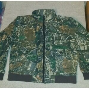 Cabela's for kids Boys size large Seclusion 3D camo jacket pockets Hood Hunting